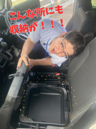 実はこんなところに収納が！